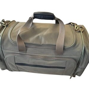 Men's Olive Travel Duffel Bag